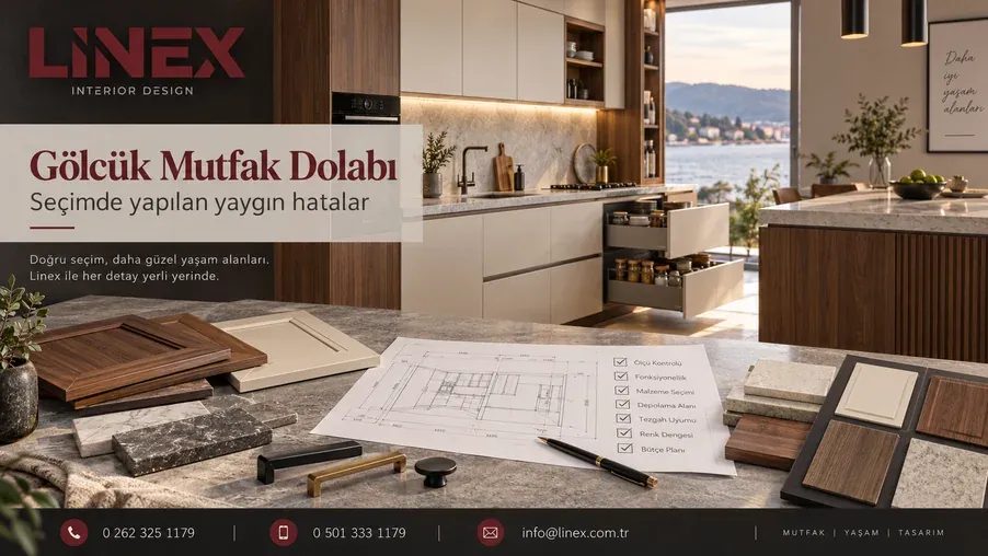 Gölcük Mutfak Dolabı Seçiminde Yapılan En Yaygın Hatalar